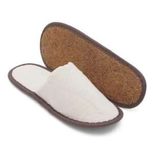 Eco-friendly Slippers made from high quality biodegradable coconut fiber sole